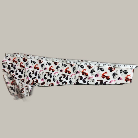 🏃🏽‍♀️Ivory Racerback Activewear Set Multicolor Animal Print SAGE COLLECTIVE - Picture 14 of 16